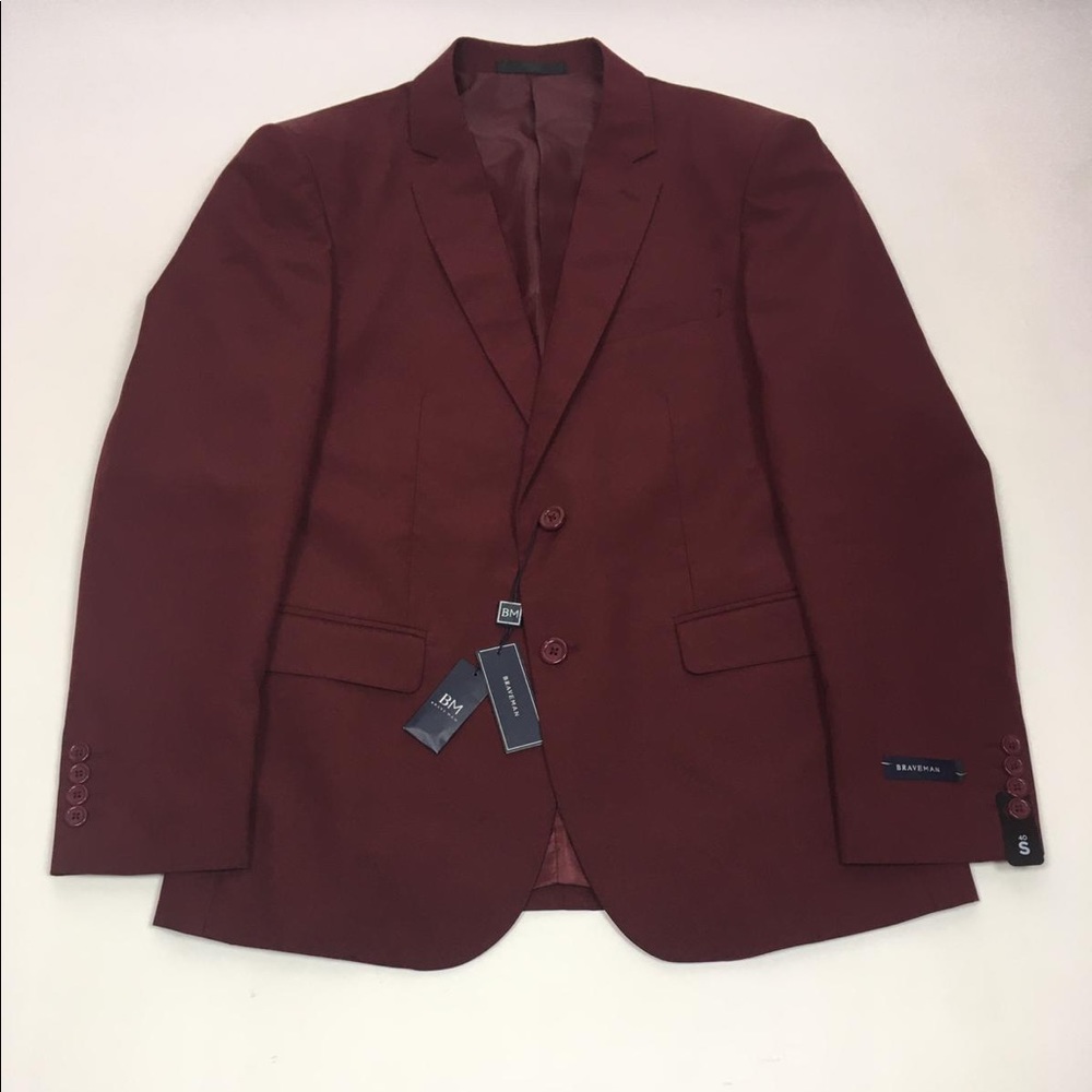 Braveman slim fit 3 piece suit 40S/34W - Picture 4 of 8